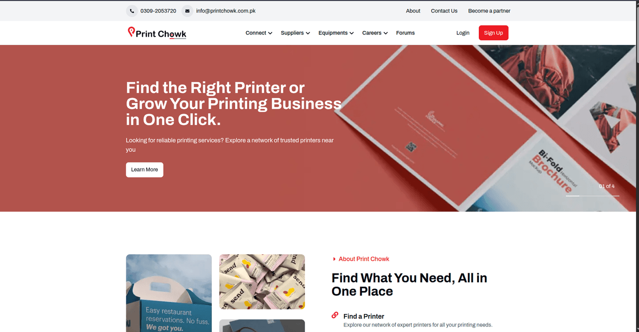 Printchowk — project screenshot